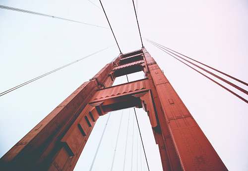 golden gate bridge red suspension bridge bridge